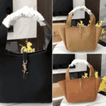 Saint Laurent Le 5 À 7 Bea Suede Tote Bag Black - Image 3