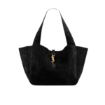 Saint Laurent Le 5 À 7 Bea Suede Tote Bag Black