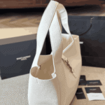 Saint Laurent Le 5 À 7 Bea Tote Bag White - Image 5