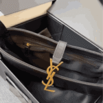 Saint Laurent Le 5 À 7 Hobo Bag Black Leather - Image 4