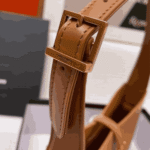 Saint Laurent Le 5 À 7 Hobo Bag Brown Smooth Leather - Image 4