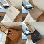 Saint Laurent Le 5 À 7 Supple Small Blanc Vintage Grained Leather Bag - Image 2