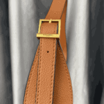 Saint Laurent Le 5 À 7 Supple Large Orange Leather Shoulder Bag - Image 3