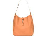 Saint Laurent Le 5 À 7 Supple Large Orange Leather Shoulder Bag