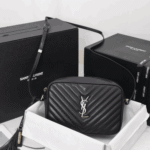 Saint Laurent Lou Camera Bag Black Quilted Leather - Image 7