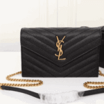 Saint Laurent Lou Camera Bag Dark Beige Quilted Leather - Image 5