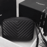 Saint Laurent Lou Camera Bag Black Quilted Leather - Image 4