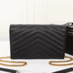 Saint Laurent Lou Camera Bag Dark Beige Quilted Leather - Image 4