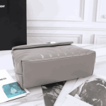 Saint Laurent Loulou Small Bag Grey Leather - Image 2