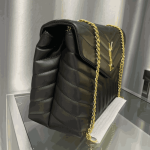Saint Laurent Loulou Medium Bag Black Quilted Leather - Image 5
