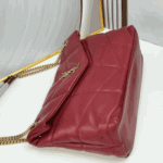 Saint Laurent Loulou Puffer Small Shoulder Bag Red Leather - Image 5