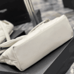 Saint Laurent Loulou Puffer Medium Bag White Leather - Image 2