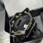 Saint Laurent Mini Joe Bucket Bag Black Quilted Leather - Image 4