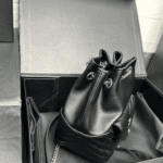 Saint Laurent Mini Joe Bucket Bag Black Quilted Leather - Image 9