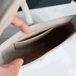Saint Laurent Mini Le 5 À 7 Blanc Vintage Leather Shoulder Bag - Image 4