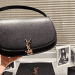 Saint Laurent Mini Voltaire Leather Shoulder Bag Black - Image 2