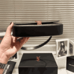 Saint Laurent Mini Voltaire Leather Shoulder Bag Black - Image 7