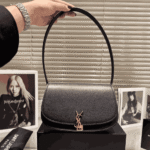 Saint Laurent Mini Voltaire Leather Shoulder Bag Black - Image 5