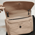 Saint Laurent Niki Medium Vintage Beige Leather Shoulder Bag - Image 3