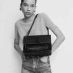 Saint Laurent Niki Medium Vintage Black Leather Shoulder Bag - Image 8