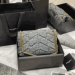 Saint Laurent Puffer Toy Denim Shoulder Bag - Image 4