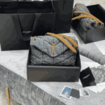 Saint Laurent Puffer Toy Denim Shoulder Bag - Image 6