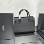 Saint Laurent Sac De Jour Baby Smooth Black Leather Handbag - Image 3