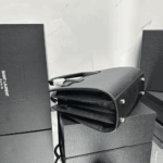 Saint Laurent Sac De Jour Baby Smooth Black Leather Handbag - Image 4