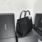 Saint Laurent Sac De Jour Baby Smooth Black Leather Handbag - Image 5