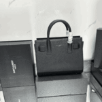 Saint Laurent Sac De Jour Baby Smooth Black Leather Handbag - Image 2