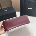 Saint Laurent Solferino Mini Box Leather Shoulder Bag Red - Image 4