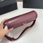 Saint Laurent Solferino Mini Box Leather Shoulder Bag Red - Image 6