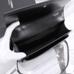 Saint Laurent Sunset Medium Smooth Leather Shoulder Bag Black - Image 2