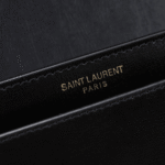 Saint Laurent Sunset Medium Smooth Leather Shoulder Bag Black - Image 3