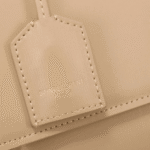 Saint Laurent Sunset Medium Smooth Leather Shoulder Bag Dark Beige - Image 10