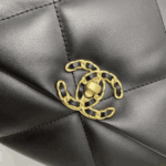 Chanel 19 Bag Black Mixed Metal Chain Handbag - Image 4