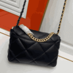 Chanel 19 Bag Black Mixed Metal Chain Handbag - Image 2