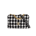 Chanel 19 Bag Tweed Beige & Black