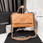 Chanel Medium 19 Flap Bag Caramel - Image 2