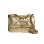 Chanel 19 Flap Bag Gold