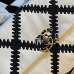 Chanel 19 Large Stitch Crossbody Bag White - Image 3