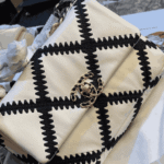 Chanel 19 Large Stitch Crossbody Bag White - Image 7