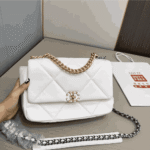 Chanel 19 Bag Leather White - Image 2