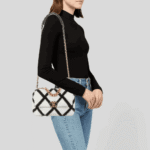 Chanel 19 Large Stitch Crossbody Bag White - Image 8