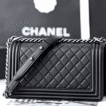 Chanel Large Boy Handbag Black - Image 3