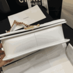 Chanel Large Boy Handbag White - Image 2