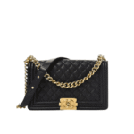 Chanel Boy Medium Handbag Black