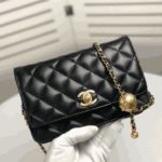 Chanel Classic Wallet On Chain Black - Image 5