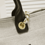 Chanel Deauville Large Tote Shopping Bag Tweed - Image 4