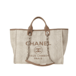 Chanel Deauville Large Tote Shopping Bag